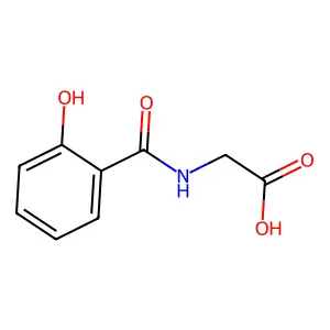 Salicyluric acid structure