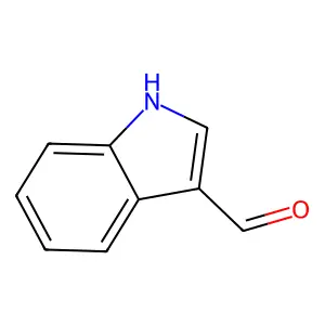 INDOLE-3-CARBOXALDEHYDE structure