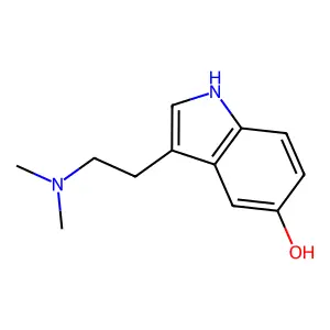 Bufotenine structure