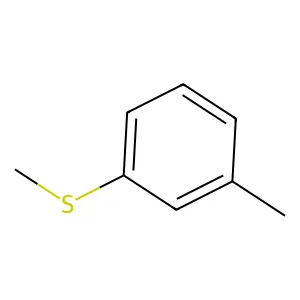 1-methyl-3-methylsulfanylbenzene structure