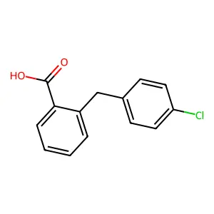 Compound C14H11ClO2 structure