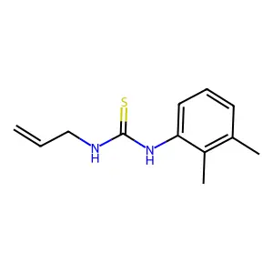 1-(2,3-dimethylphenyl)-3-prop-2-en-1-ylthiourea structure