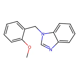 1-(2-methoxybenzyl)-1H-benzo[d]imidazole structure