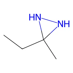 Compound C4H10N2 structure