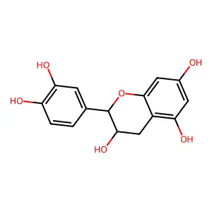 (-)-Epicatechin structure
