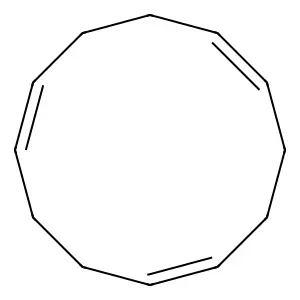 cyclododeca-1,5,9-triene structure