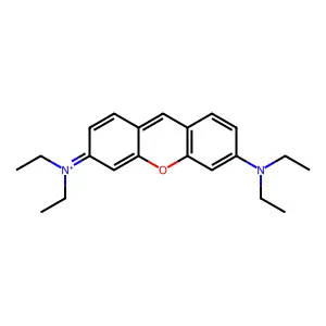 pyronin B(1+) structure