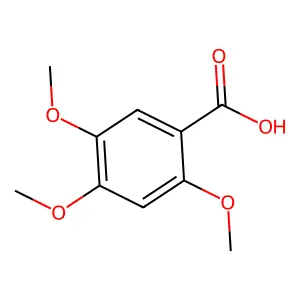 Compound C10H12O5 structure