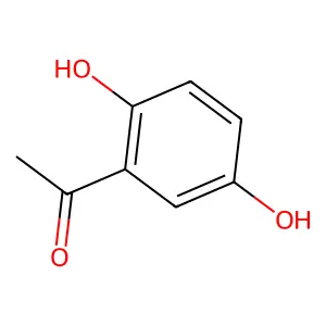 1-(2,5-dihydroxyphenyl)ethanone structure