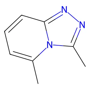 1,2,4-Triazolo[4,3-a]pyridine, 3,5-dimethyl- structure