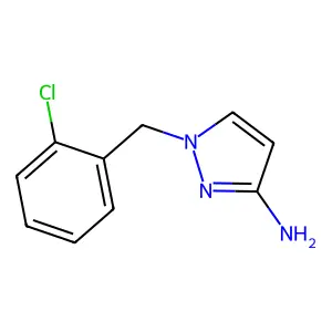 1-(2-Chlorobenzyl)-1H-pyrazol-3-amine structure