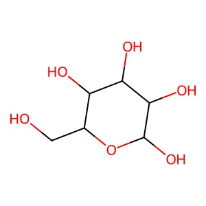 alpha-D-glucose structure