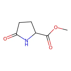 methyl (2S)-5-oxopyrrolidine-2-carboxylate structure