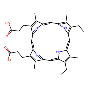 Mesoporphyrin IX structure