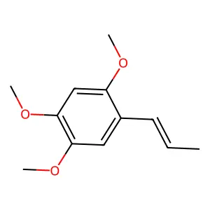 1,2,4-trimethoxy-5-prop-1-enylbenzene structure