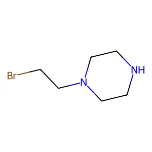 1-(2-bromoethyl)piperazine structure