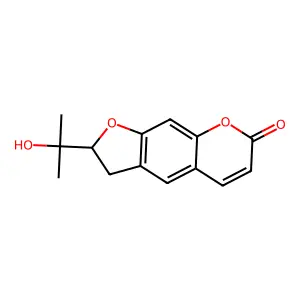 Nodakenetin structure