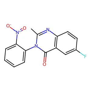 Compound C15H10FN3O3 structure