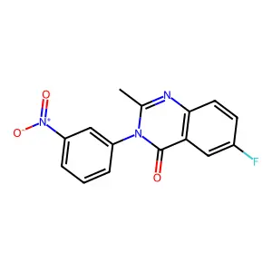 Compound C15H10FN3O3 structure