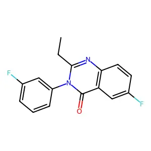 Compound C16H12F2N2O structure