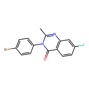 Compound C15H10BrFN2O structure