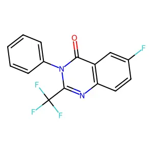 Compound C15H8F4N2O structure