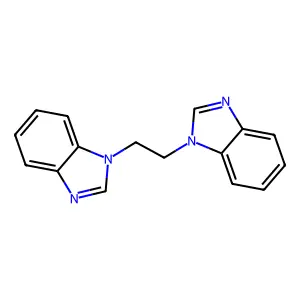 1-[2-(1H-1,3-benzodiazol-1-yl)ethyl]-1H-1,3-benzodiazole structure