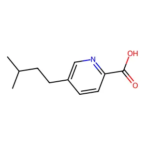 PICOLINIC ACID, 5-ISOPENTYL- structure