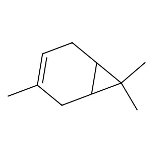 (+)-3-Carene structure