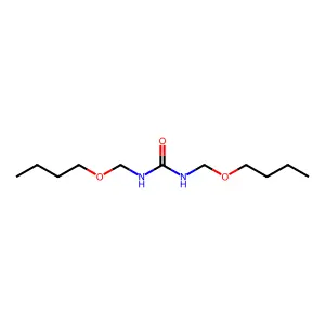 1,3-Bis(butoxymethyl)urea structure