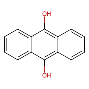 anthracene-9,10-diol structure
