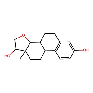 15-Oxaestradiol structure