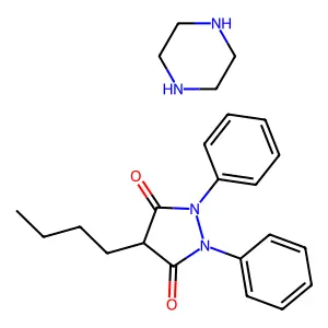 Pyrazinobutazone structure