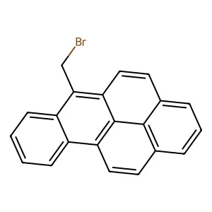 6-Bromomethylbenzo(a)pyrene structure