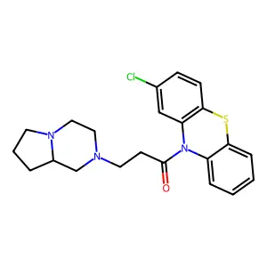 Azaclorzine structure