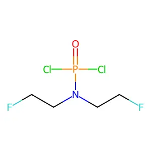 N-dichlorophosphoryl-2-fluoro-N-(2-fluoroethyl)ethanamine structure