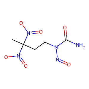 1-(3,3-dinitrobutyl)-1-nitrosourea structure