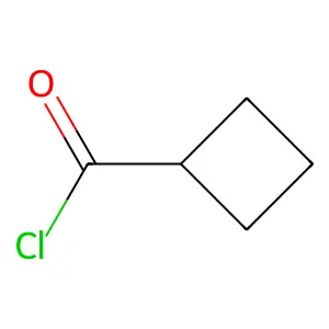 Cyclobutanecarbonyl chloride structure
