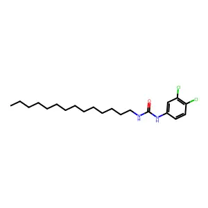 1-(3,4-dichlorophenyl)-3-tetradecylurea structure