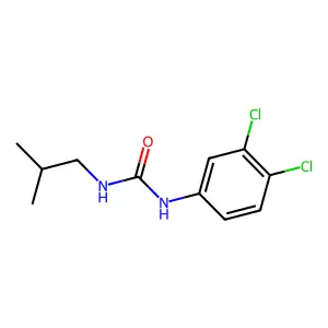 1-(3,4-dichlorophenyl)-3-isobutylurea structure