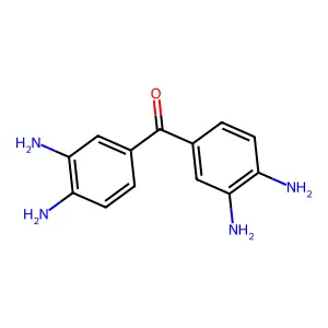 Methanone, bis(3,4-diaminophenyl)- structure