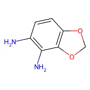 1,3-benzodioxole-4,5-diamine structure