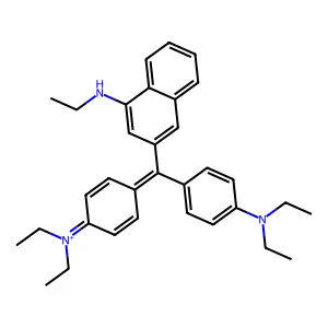 Cascade blue structure