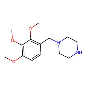 TRIMETAZIDINE structure