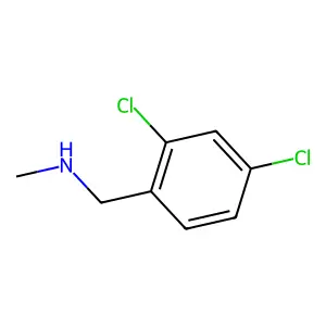 1-(2,4-dichlorophenyl)-N-methylmethanamine structure
