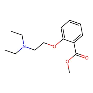 methyl 2-[2-(diethylamino)ethoxy]benzoate structure