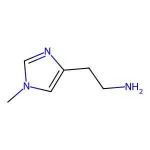 1-Methylhistamine structure