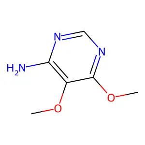 4-Amino-5,6-dimethoxypyrimidine structure