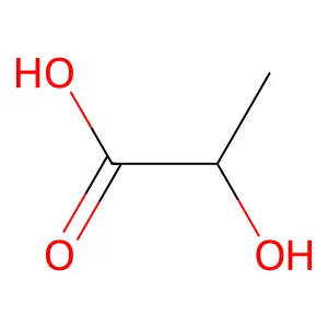 lactic acid structure