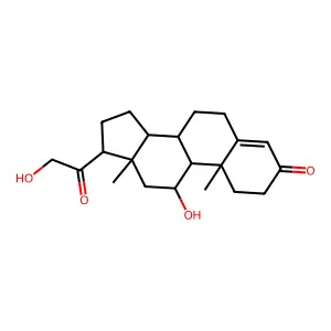 CORTICOSTERONE structure